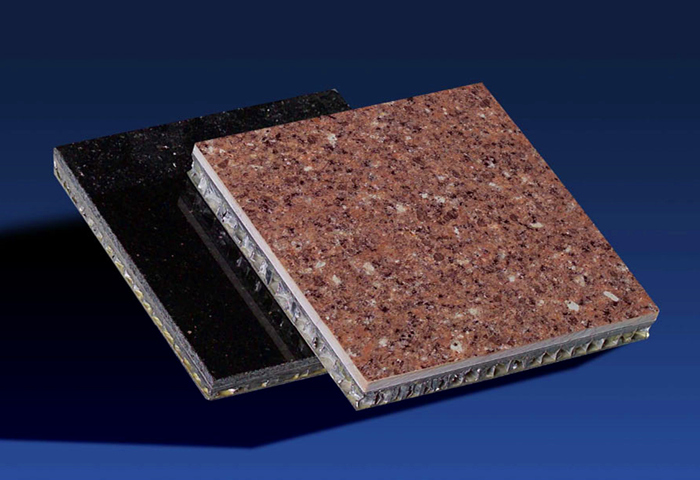 石材(cai)铝蜂窝板